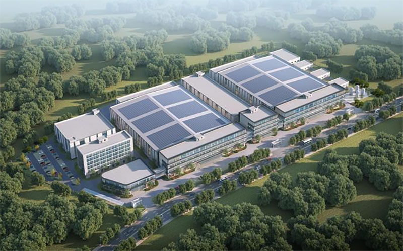 云和首條晶圓產(chǎn)線主廠房封頂，百億級“芯”引擎全面加速！