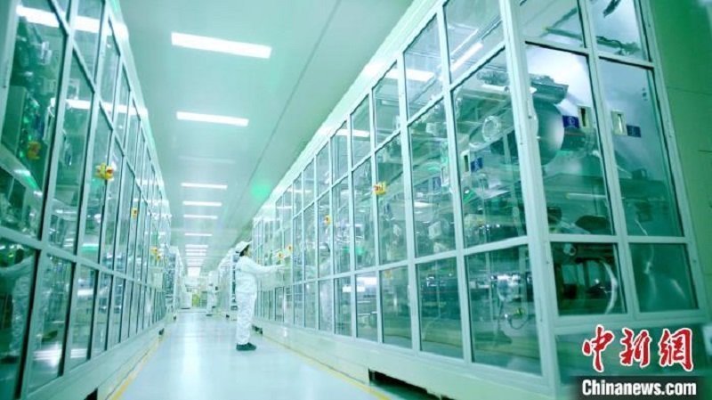 圖為資料圖，海辰儲能M1生產(chǎn)線。?曾欣平供圖